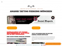 tattooanansi.de Webseite Vorschau
