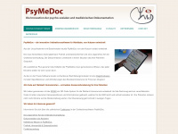 psymedoc.at Webseite Vorschau