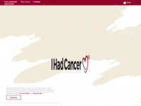 ihadcancer.com Webseite Vorschau