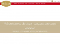 chocolatier-kroenner.de Webseite Vorschau