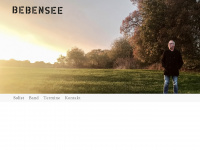 bebensee-musik.de Webseite Vorschau
