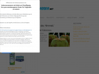 kokosnusswasser.net Webseite Vorschau