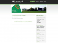 ig-layenhof.de Webseite Vorschau