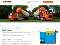 nordfett.nl Webseite Vorschau