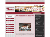 metzgerei-tempel.de Webseite Vorschau