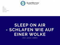 sleepmotion.ch Webseite Vorschau