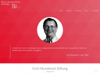 erich-mundstock-stiftung.de Webseite Vorschau