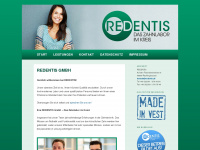 redentis.de Webseite Vorschau