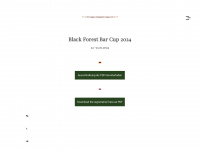 blackforestbarcup.de Webseite Vorschau
