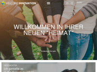 welcome-innovation.de Webseite Vorschau