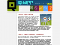 qwappdistrict.net Webseite Vorschau