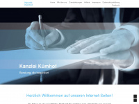 kuemhof.com Webseite Vorschau