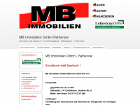 mb-immobilien-gmbh.de Webseite Vorschau