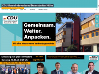 cdu-dannstadter-hoehe.de Webseite Vorschau