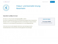 friseurinnung-rosenheim.de Webseite Vorschau