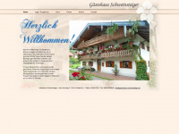gaestehaus-schweinsteiger.de Webseite Vorschau