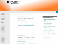 kolpingsfamilie-rosenheim.de Webseite Vorschau