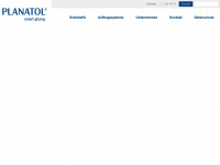 planatol.de Webseite Vorschau