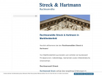 streck-hartmann.de Webseite Vorschau