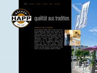 fliedener-baecker-happ.de Webseite Vorschau