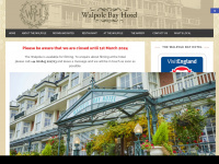 walpolebayhotel.co.uk Webseite Vorschau