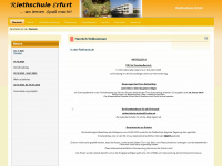 riethschule.info Webseite Vorschau