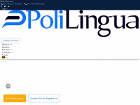 polilingua.de Webseite Vorschau