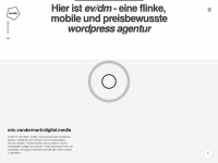evdm.ch Webseite Vorschau