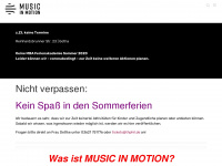 music-motion.de Webseite Vorschau