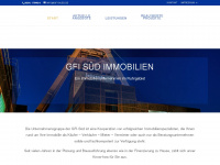 gfi-süd.de Webseite Vorschau