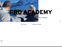 proacademy.info Webseite Vorschau