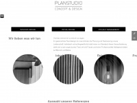plan-studio.de Webseite Vorschau