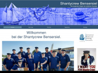 shantycrew-bensersiel.de Webseite Vorschau