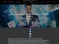 magier-zauberer-berlin.de Webseite Vorschau