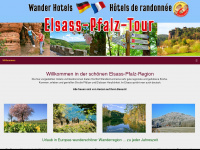 elsass-pfalz-tour.de Webseite Vorschau