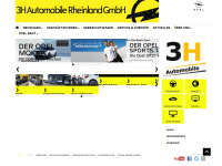 opel-3h-automobile-sankt-augustin.de Webseite Vorschau