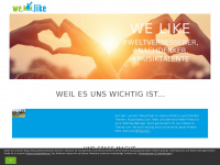 we-like.com Webseite Vorschau