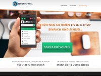 eshop-schnell.com Webseite Vorschau