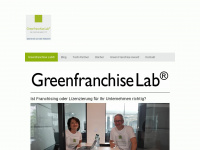 greenfranchiselab.com Webseite Vorschau