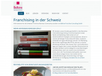 franchisebusiness.ch Webseite Vorschau