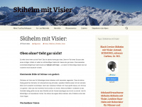 skihelm-mit-visier.de Webseite Vorschau