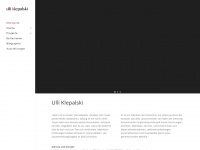 ulliklepalski.com Webseite Vorschau