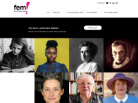 feministische-fakultaet.org Webseite Vorschau