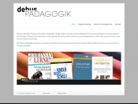debus-paedagogik.de Webseite Vorschau