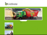 lohkamp-landtechnik.de Webseite Vorschau