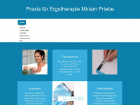 ergopraxis-priebe.de Webseite Vorschau