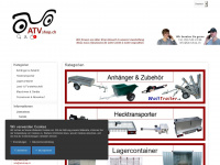 atvshop.ch Webseite Vorschau