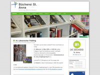 buecherei-mecklenbeck.de Webseite Vorschau