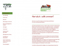 museumshof-rahden.de Webseite Vorschau