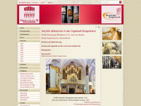 orgelmuseum-borgentreich.de Webseite Vorschau